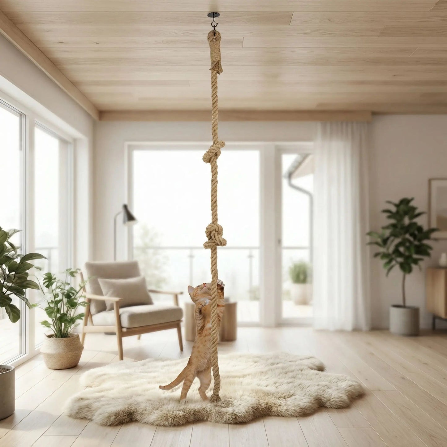 griffoir pour chat design escalade chaton sisal