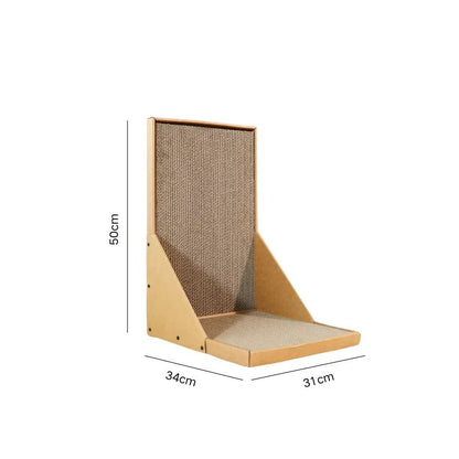 griffoir pour chat design dimensions 50cm griffoir chat compact