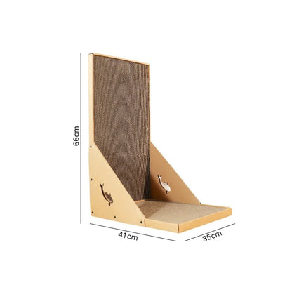 griffoir pour chat design dimensions 66cm meuble griffade