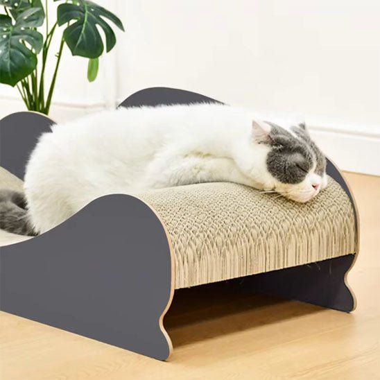 griffoir chat design en carton ondulé confort pour chat