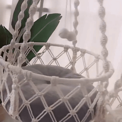 hamac à chat suspendu gif utilisation et mouvement