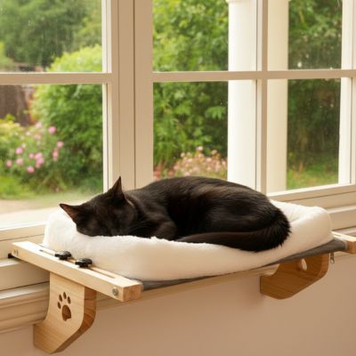 hamac chat mural coussin doux et moelleux