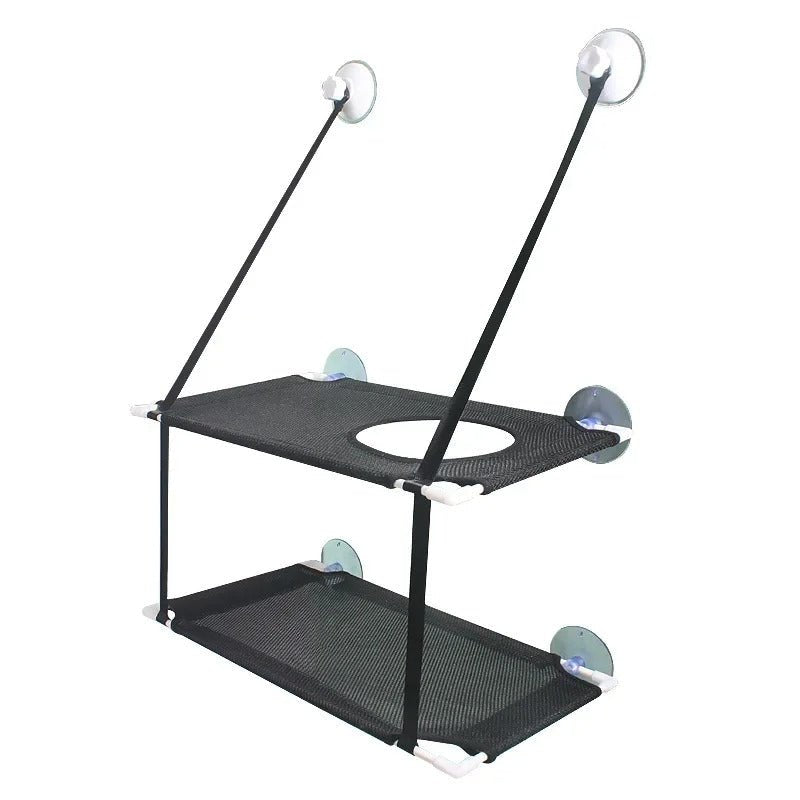 Hamac chat noir double