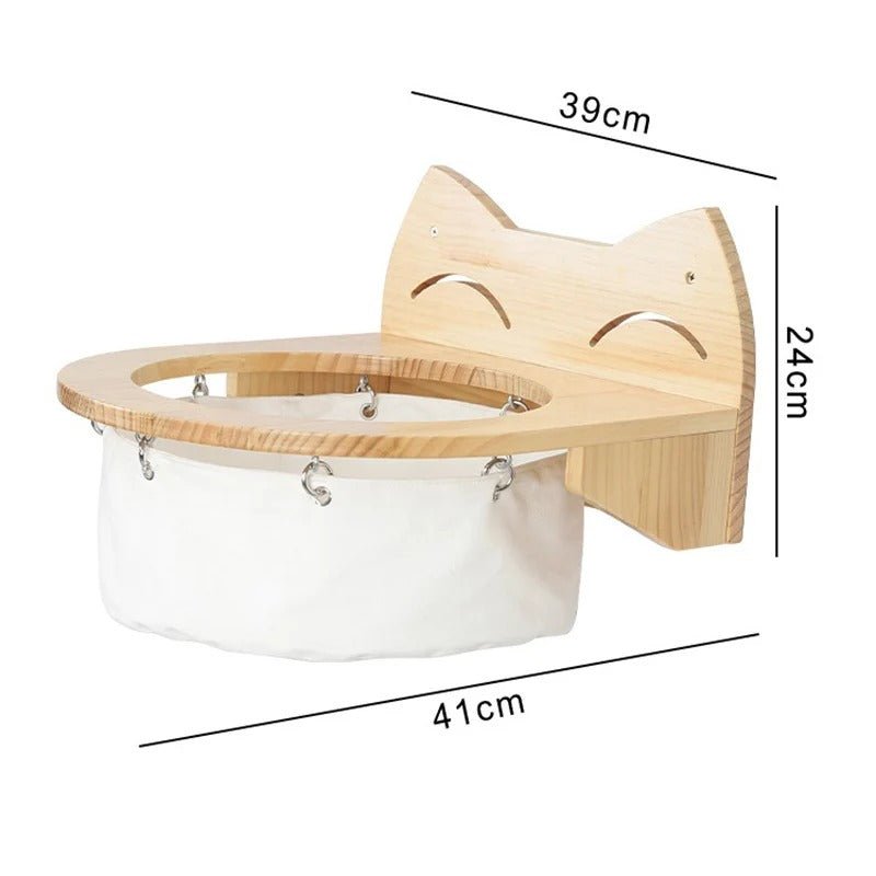 grandeurs hamac mural pour chat