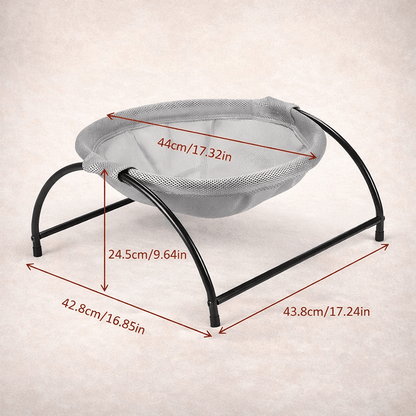 dimensions hamac pour chat 43cm 24cm
