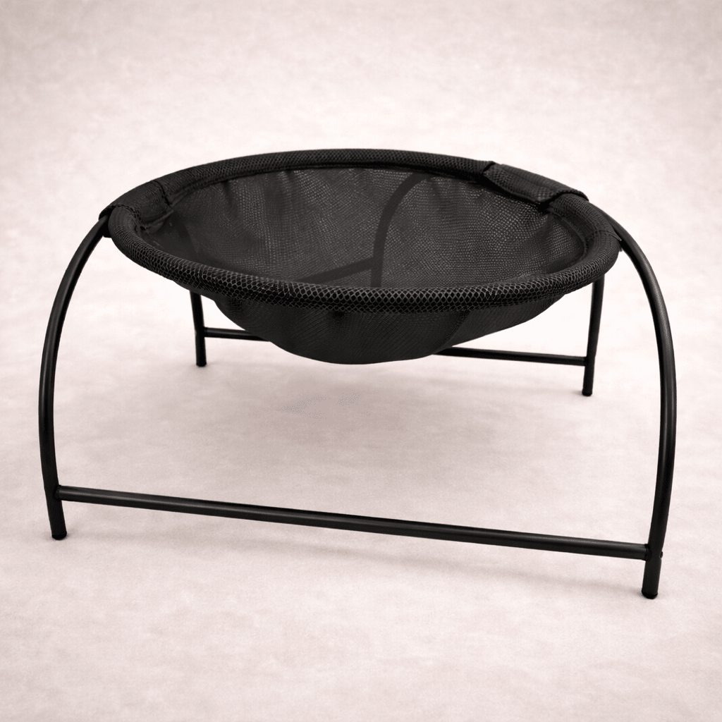 hamac pour chat noir structure métal
