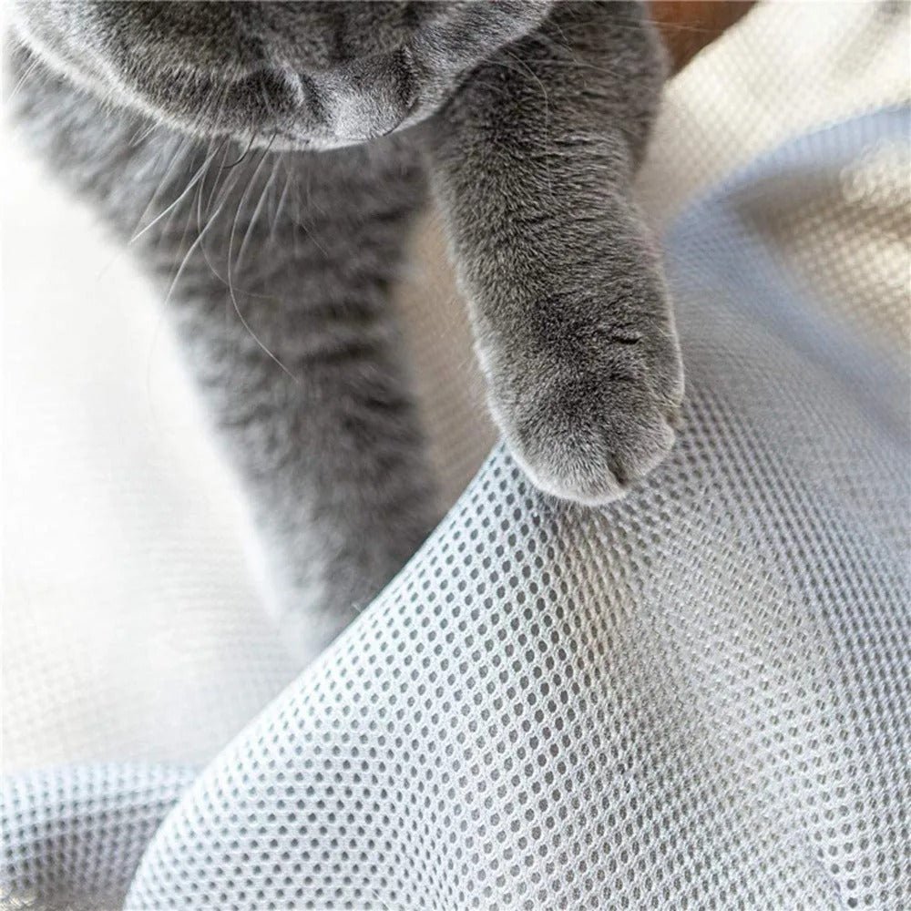 hamac pour chat tissu maille respirant