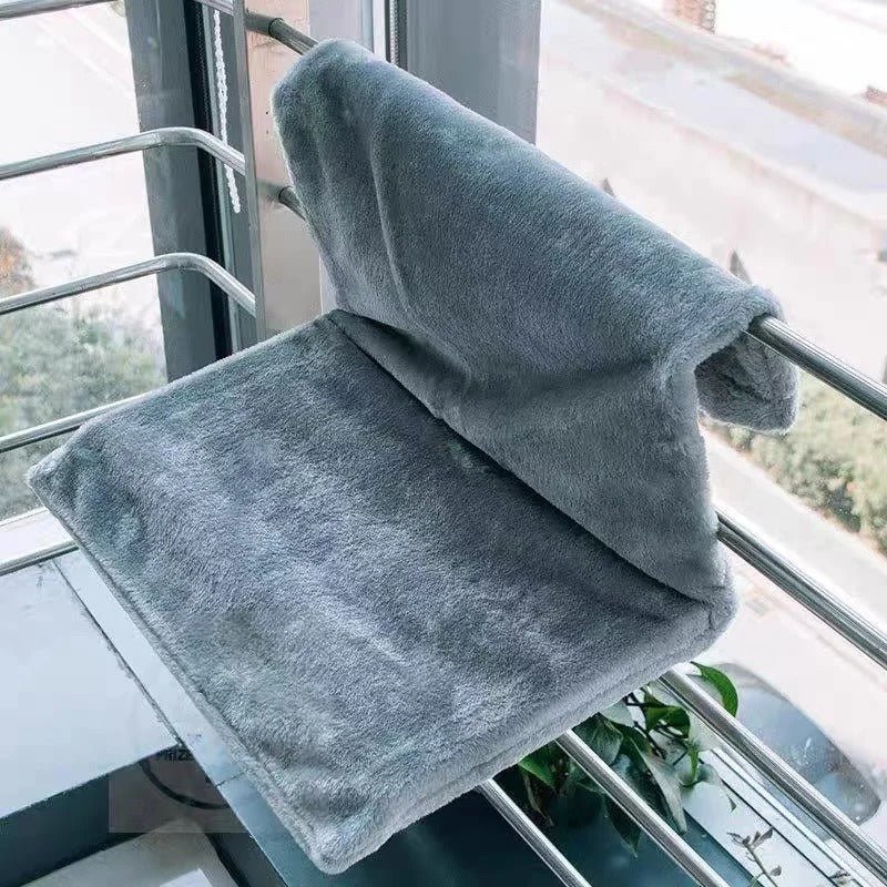 hamac pour chat gris foncé