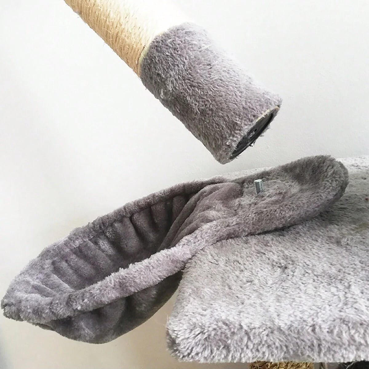 hamac pour chat fixation solide arbre à chat