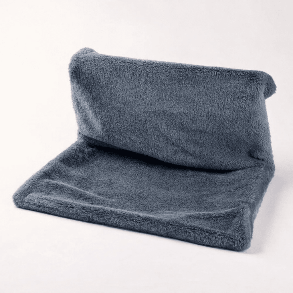 hamac pour chat gris foncé radiateur