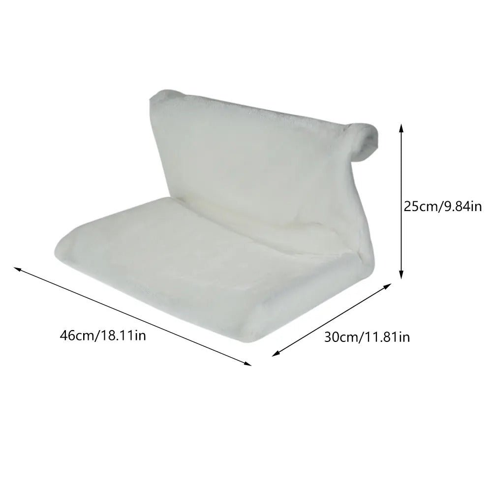 Hamac pour chat tissus blanc