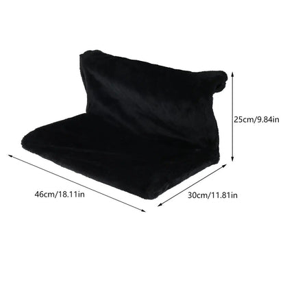 Hamac pour chat tissus noir