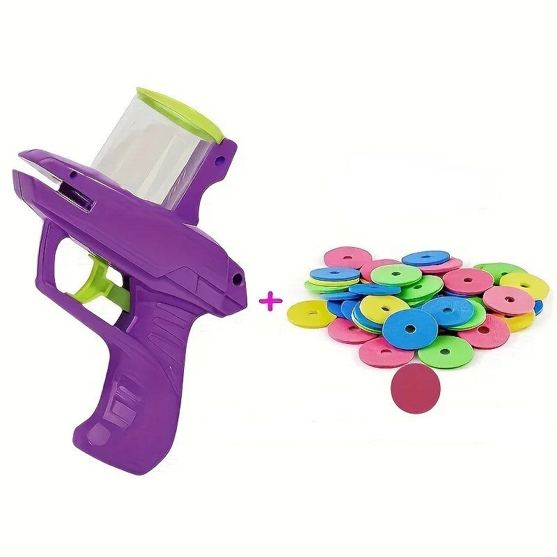 jouet pistolet mauve