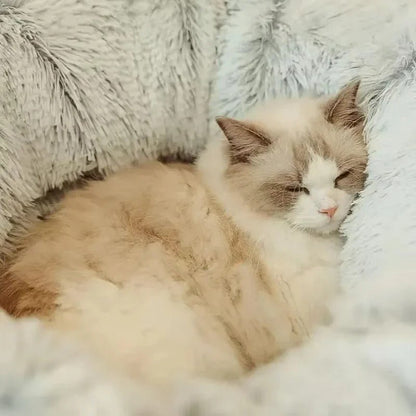 niche à chat cocon confortable pour repos intérieur