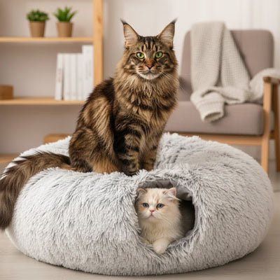 niche à chat grande taille pour plusieurs chats