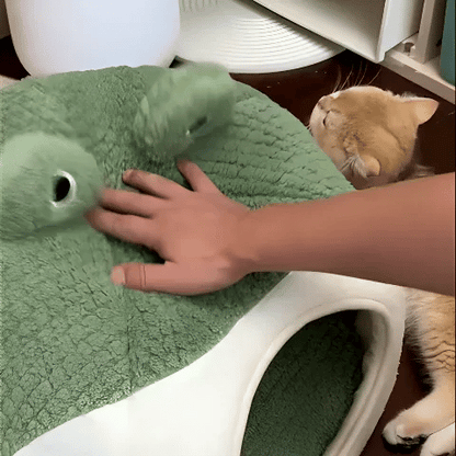 niche à chat matière douce intéraction chat confort