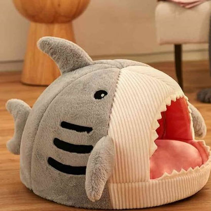 niche à chat grise sharkat