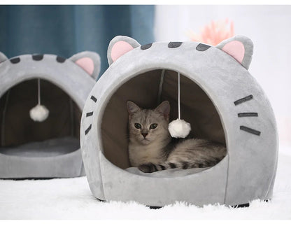niche chat douillette espace sécurisant pour chat