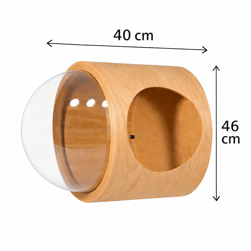 dimensions niche murale chat 40cm 46cm