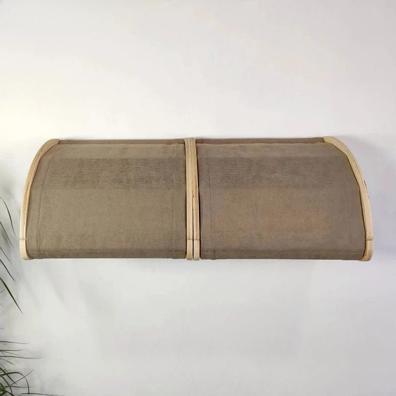 double niche murale chat installation mur