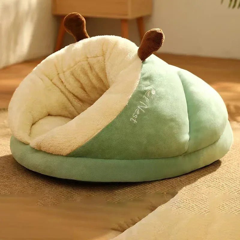 Niche pour chat verte MiaouLodge