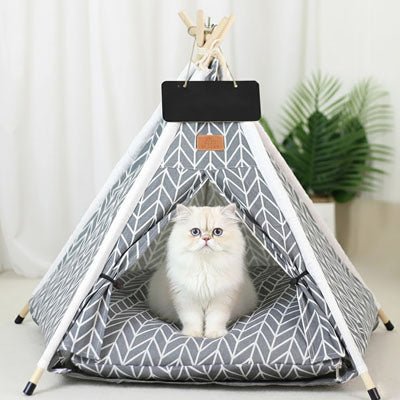 niche pour chat tipi confortable design intérieur