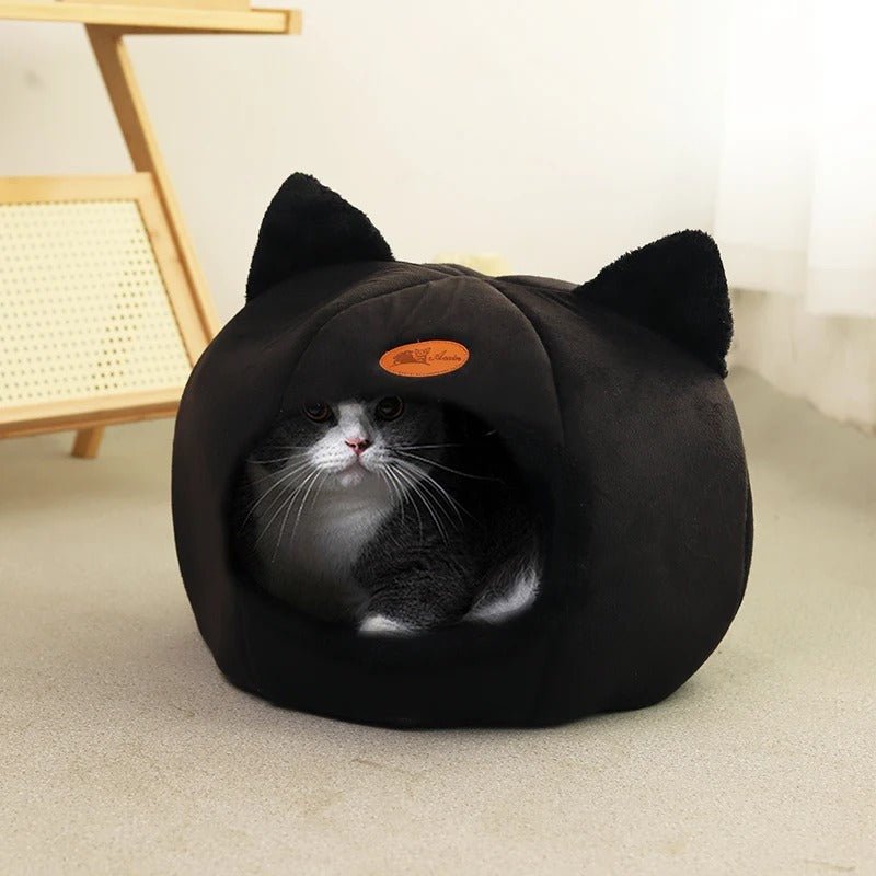 niche pour chat cocoon confort sommeil profond