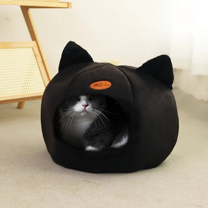 niche pour chat cocoon confort sommeil profond
