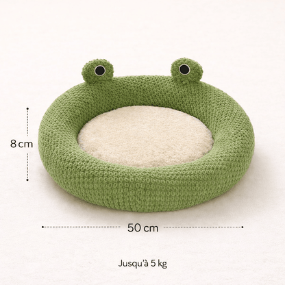 panier chat design grenouille dimensions 50cm 8cm