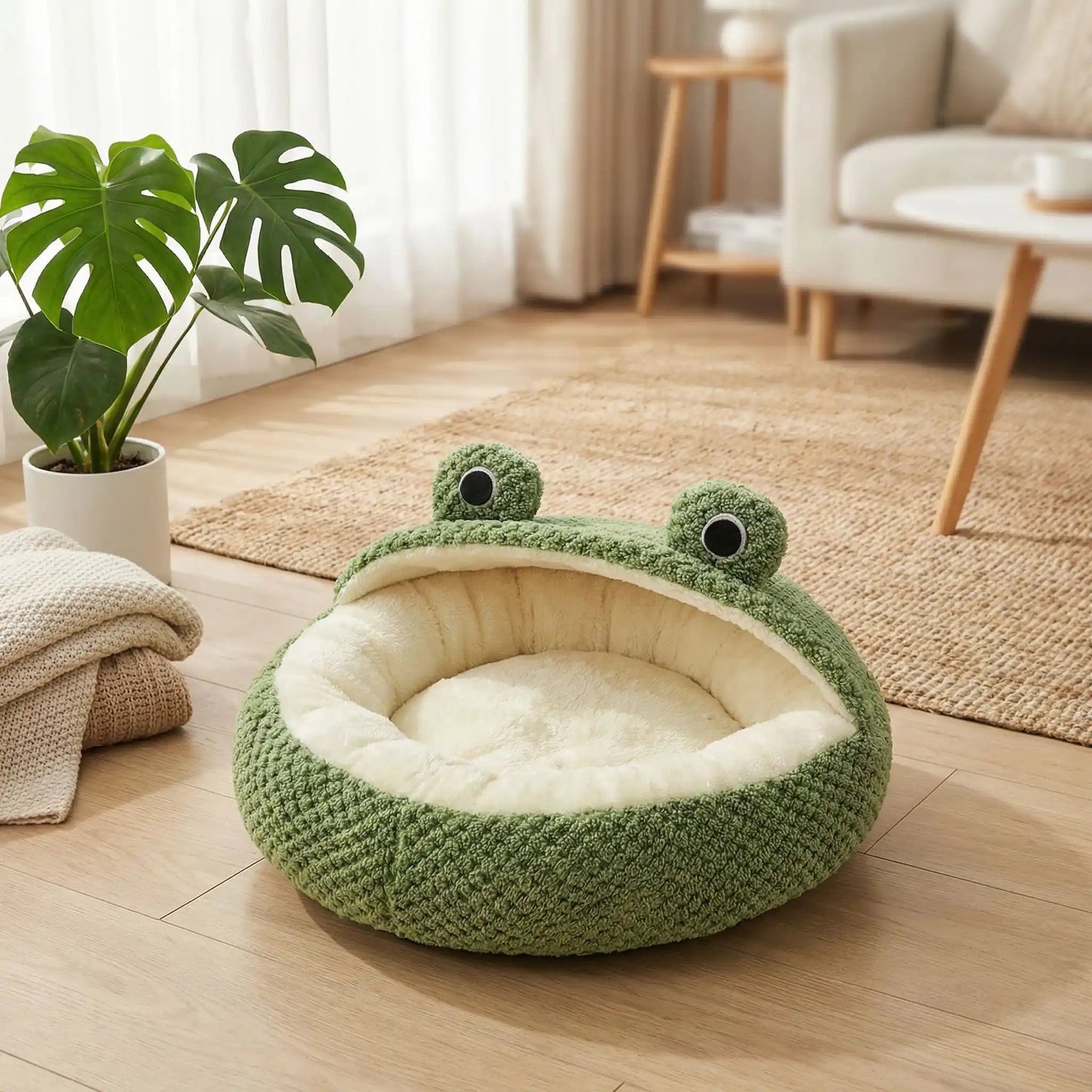 panier chat design grenouille produit seul confort