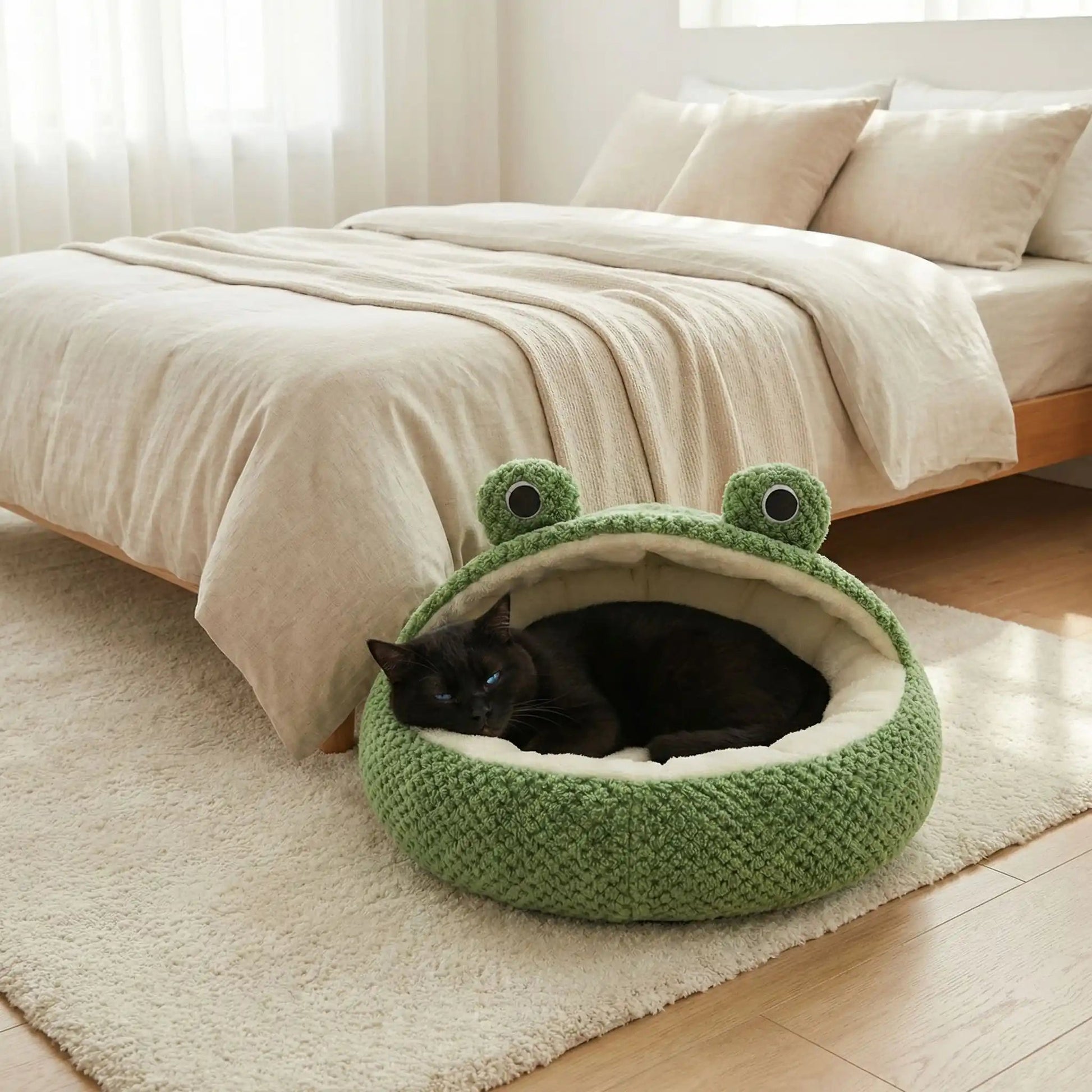 panier chat design cocon chat confort nuit maison