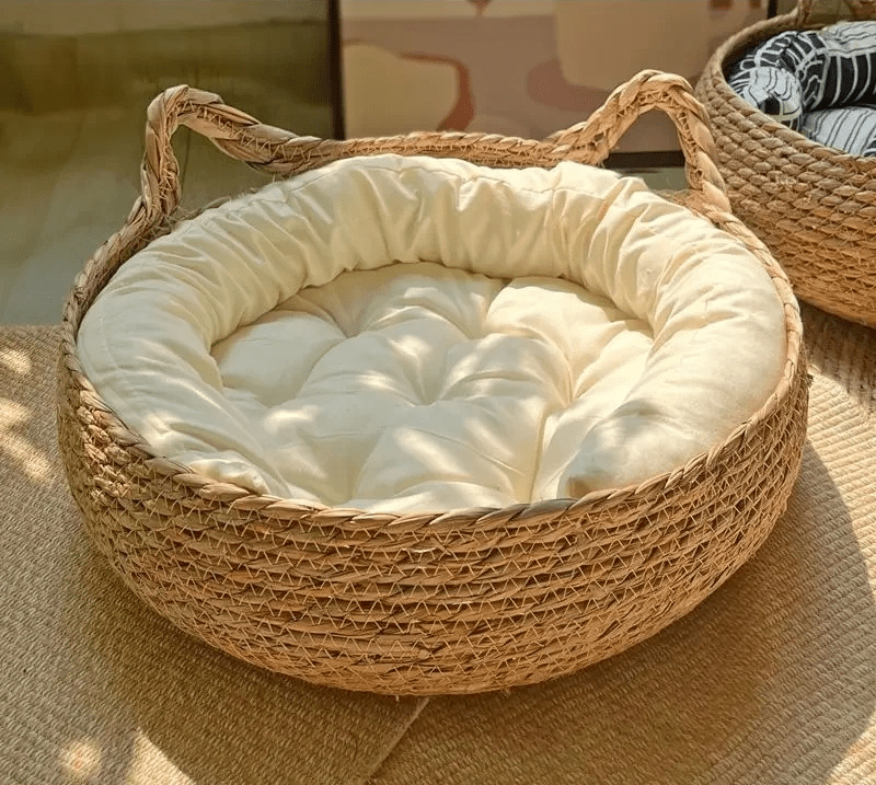Panier Chat Osier | ChaCha Cosy™ - Passion Murale