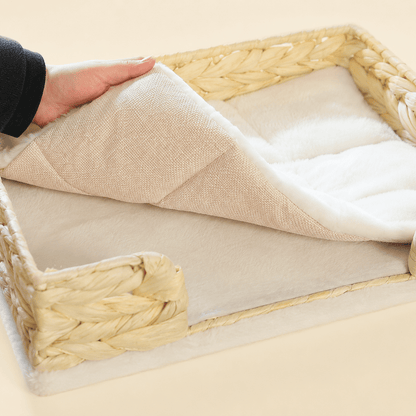 Coussin amovible doux et confortable du panier suspendu pour chat