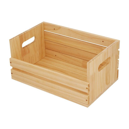 panier mural chat en bois naturel vue produit