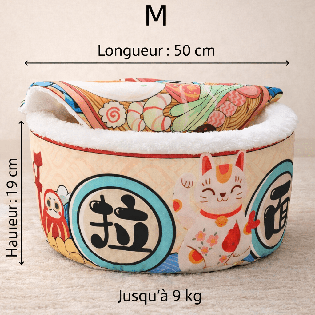 panier pour chat ramen dimensions tailles cm
