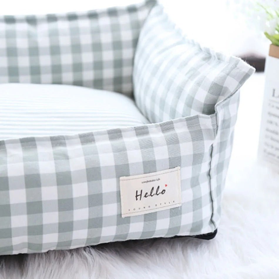 panier pour chat xxl tissu doux et coussin moelleux
