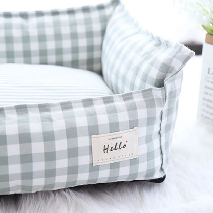 panier pour chat xxl tissu doux et coussin moelleux
