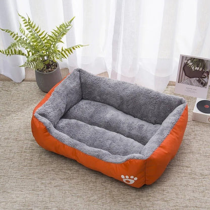 panier pour chat xxl orange imperméable