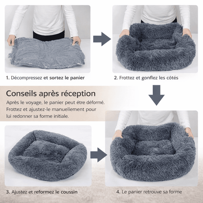 panier pour chat xxl remise en forme apres livraison