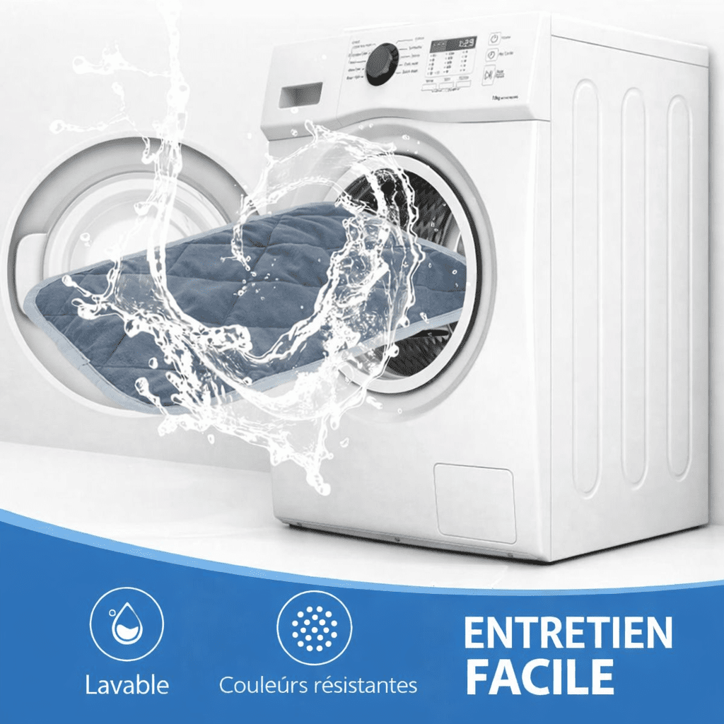 tapis chauffant chat facile à laver et entretenir