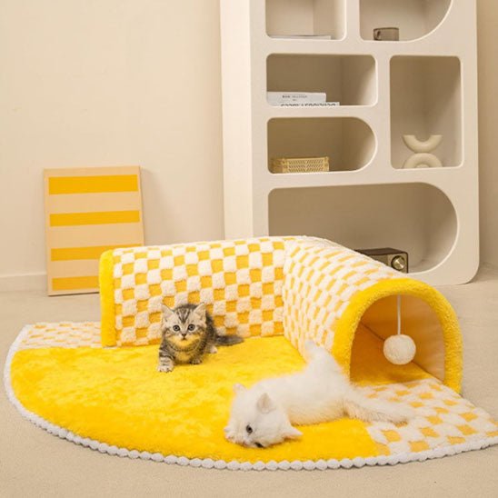 🐾 Tapis de jeu pour chat – Design modulable et ludique - Passion Murale