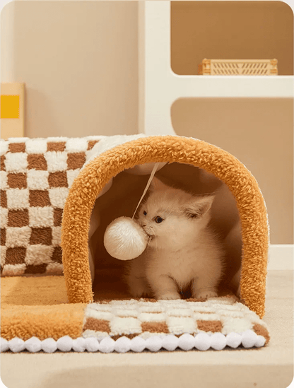 🐾 Tapis de jeu pour chat – Design modulable et ludique - Passion Murale
