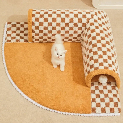 🐾 Tapis de jeu pour chat – Design modulable et ludique - Passion Murale