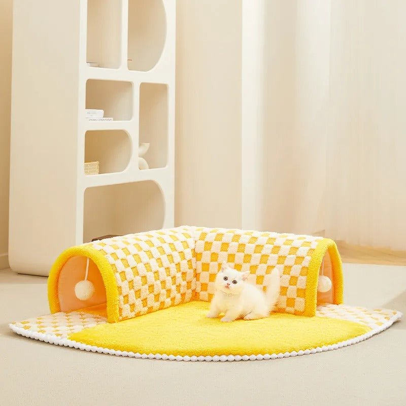 🐾 Tapis de jeu pour chat – Design modulable et ludique - Passion Murale