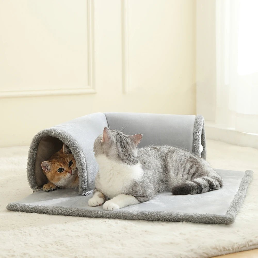 🐾 Tapis de jeu pour chat transformable & cocooning - Passion Murale