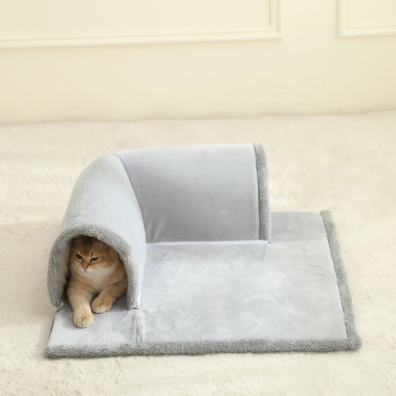 🐾 Tapis de jeu pour chat transformable & cocooning - Passion Murale