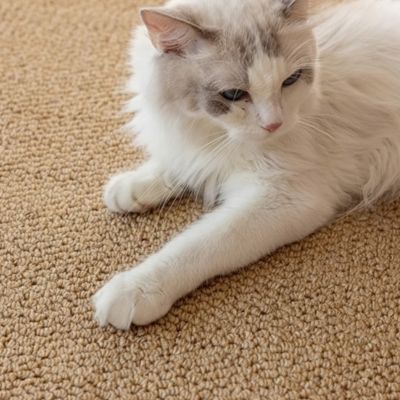 tapis griffoir chat texture fibres naturelles