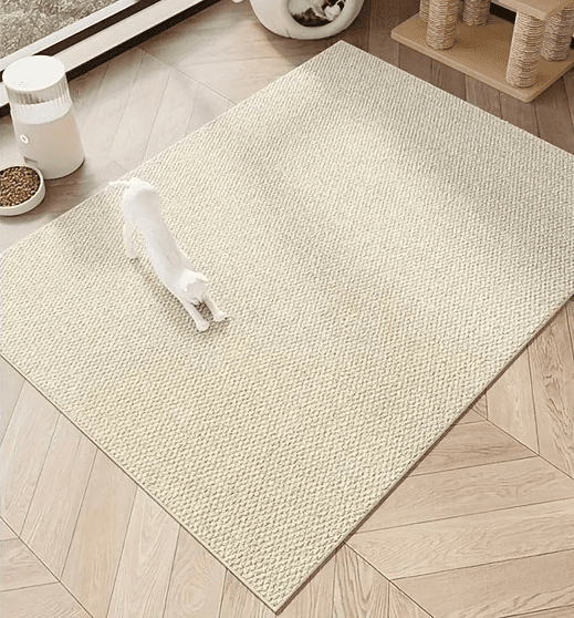 tapis griffoir chat couleur beige style naturel