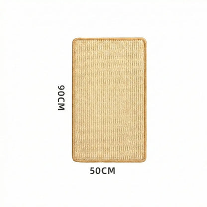 tapis griffoir chat 50x90cm format rectangulaire sisal
