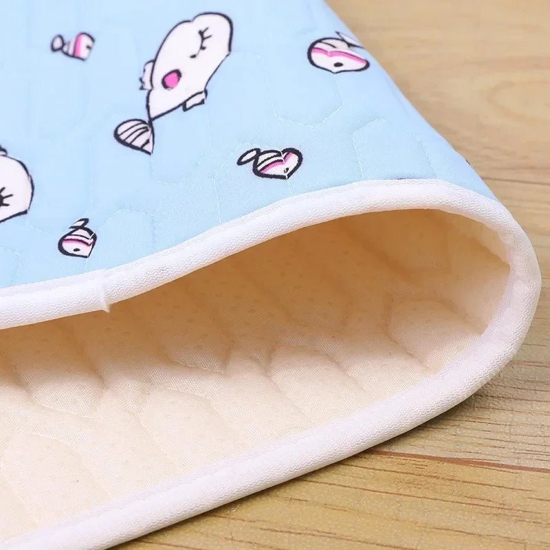 tapis rafraichissant chat matière respirante